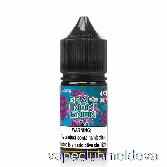 Kit Vape Pod Grapenomenon Sare - E-lichide Nomenon - 30ml 48mg